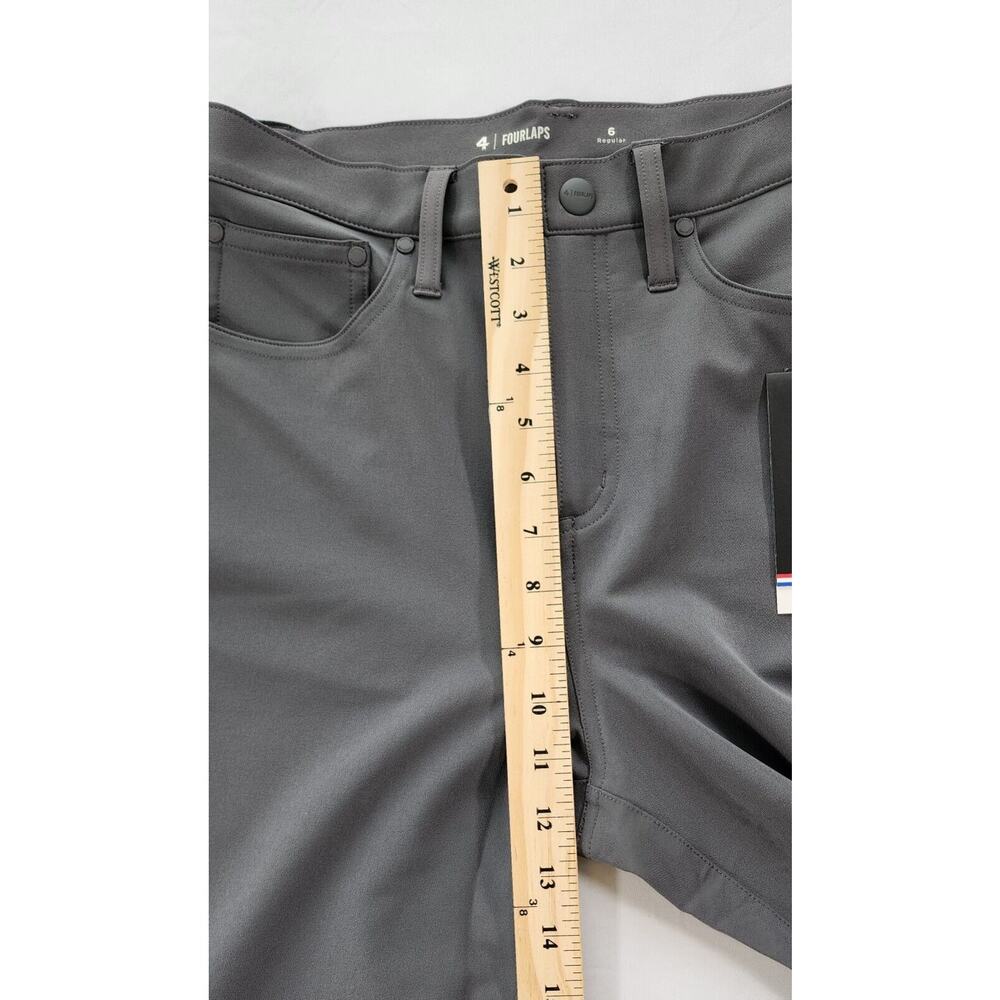 Fourlaps Pants Womens Slim Fit 6 Grey Graphite Evolve Active Water Repellent - Picture 7 of 16